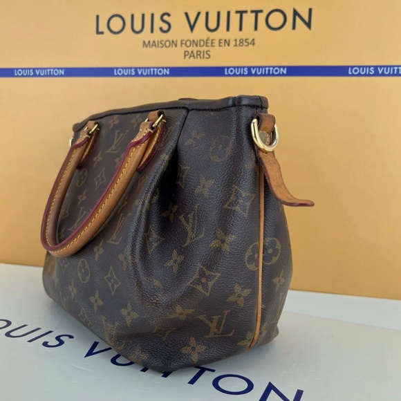 LOUIS VUITTON TURENNE PM MONOGRAM CROSSBODY HANDBAG PURSE - Picture 2 of 11